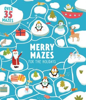 Front cover_Merry Mazes For The Holidays