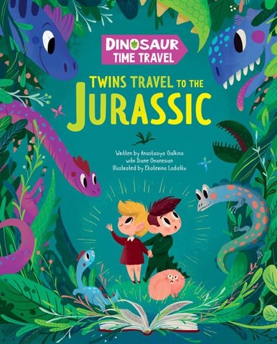 Front cover_Twins Travel To The Jurassic