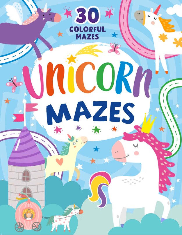 Front cover_Unicorn Mazes