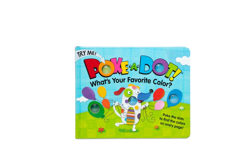 Melissa & Doug Children's Book - Poke-a-Dot: What’s Your Favorite Color (Board Book with Buttons to Pop)