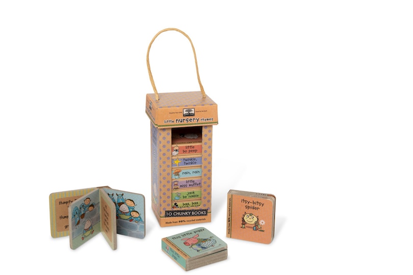 Natural Play Book Tower: Little Nursery Books