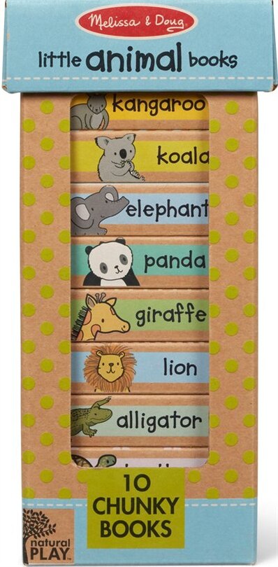 Couverture_Natural Play Book Tower: Little Animals Books