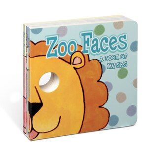 Fun Faces Mask Book 3-Pack: 12-Page Board Books with Eye Holes to Create Fun Masks