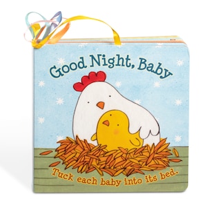 Good Night, Baby: 12-Page Board Book with 4 Play Tags to Tuck into Pockets