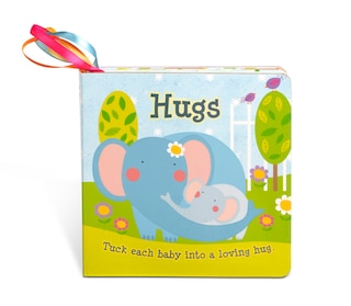 Hugs: Board Book with 5 Play Tags to Tuck into Pockets