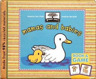 Mamas & Babies: 10-Page Board Book, 20 Memory Match Cards