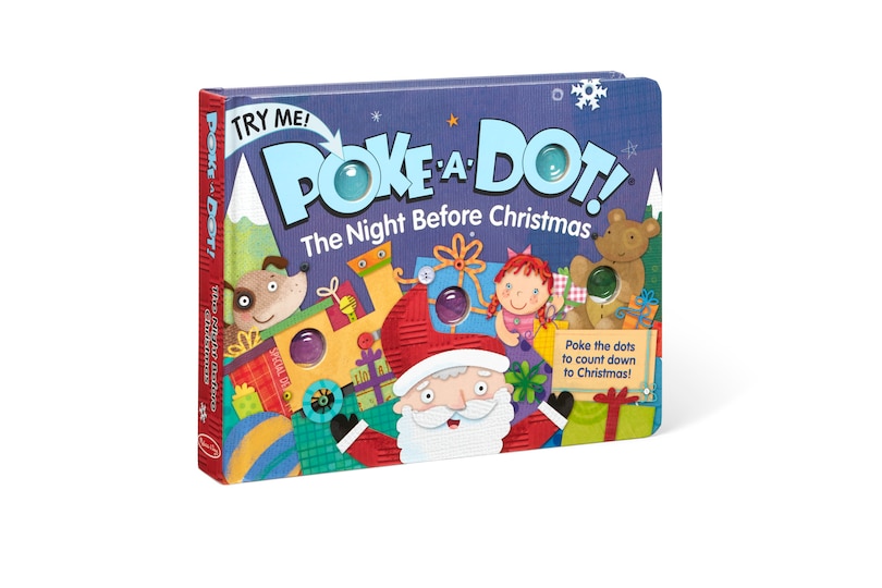 Poke-a-Dot:The Night Before Christmas: Board Book with Buttons to Pop