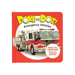 Front cover_Poke-A-Dot: Emergency Vehicles