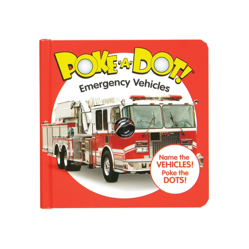 Front cover_Poke-A-Dot: Emergency Vehicles