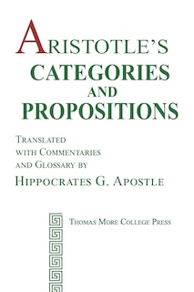 Front cover_Aristotle's Categories and Propositions