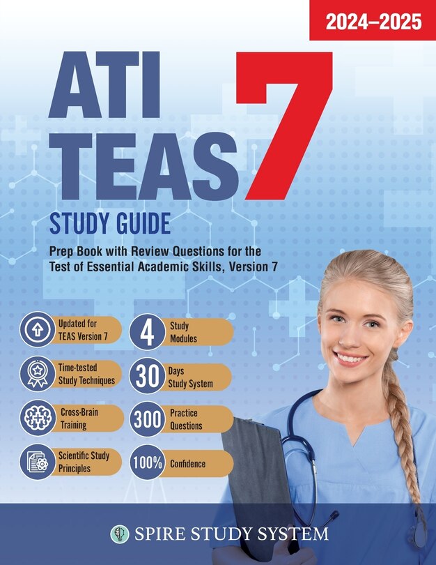 Front cover_ATI TEAS 7 Study Guide