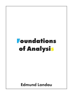 Front cover_Foundations of Analysis