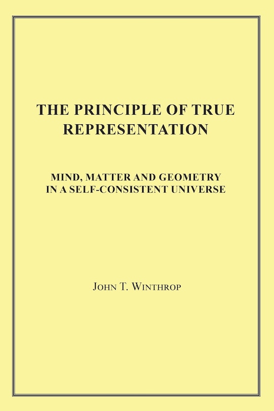 Couverture_The Principle of True Representation