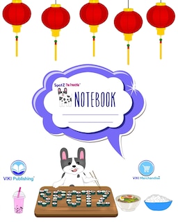 Front cover_SpotZ the Frenchie(R) BRANDED RULED COMPOSITION NOTEBOOK