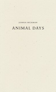 Front cover_Animal Days