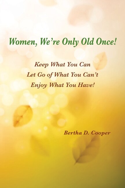 Couverture_Women, We're Only Old Once