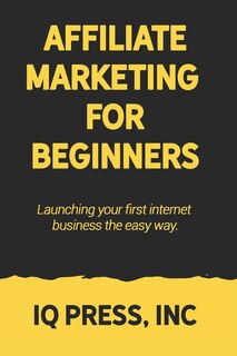Front cover_Affiliate Marketing for Beginners