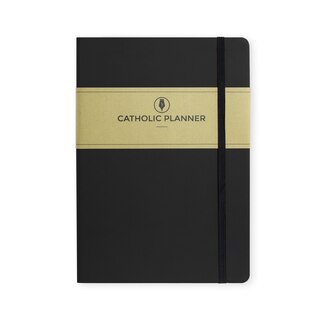 Front cover_2020-2021 Catholic Planner Academic Edition: Black