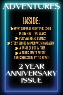 Couverture_Adventures BooksZine, Two Year Anniversary Issue