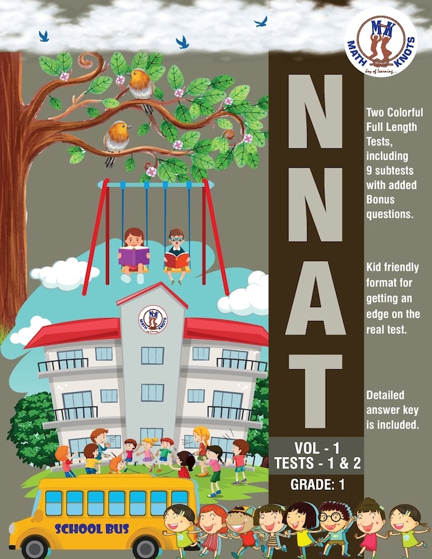 Front cover_NNAT - Grade 1 - VOL - 1 - TESTS - 1 & 2