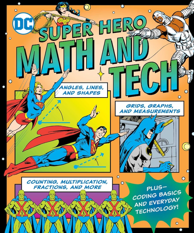 Front cover_Dc Super Hero Math And Tech