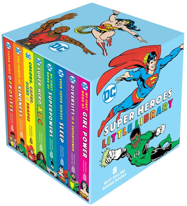 Front cover_Dc Super Heroes Little Library