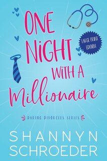 Front cover_One Night with a Millionaire (Large Print)