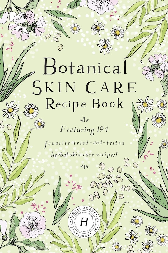 Front cover_Botanical Skin Care Recipe Book
