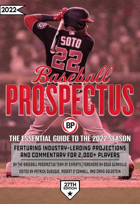 Front cover_Baseball Prospectus 2022