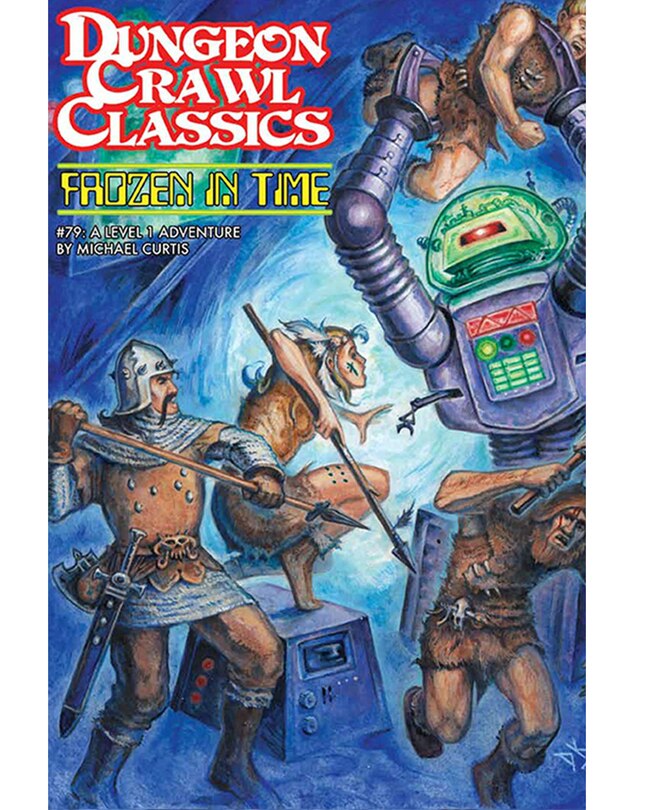 Front cover_Dungeon Crawl Classics #79 Mini: Frozen in Time