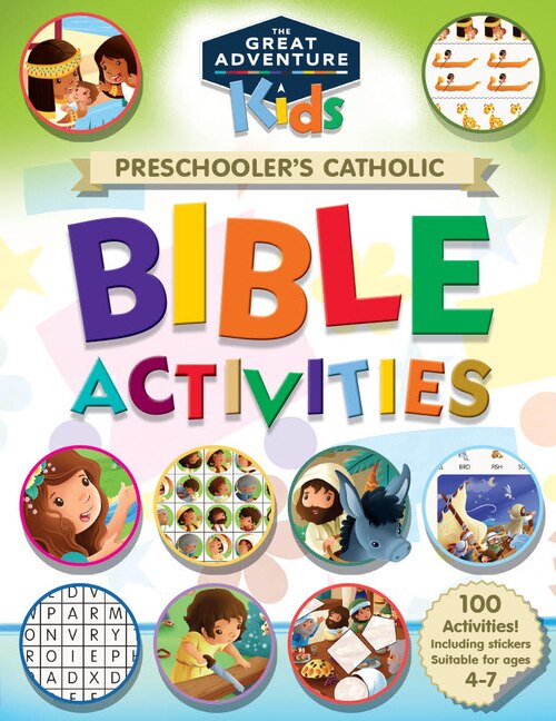 Front cover_Preschooler's Catholic Bible Activities