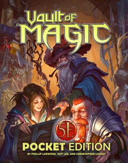 Front cover_Vault Of Magic Pocket Edition For 5e