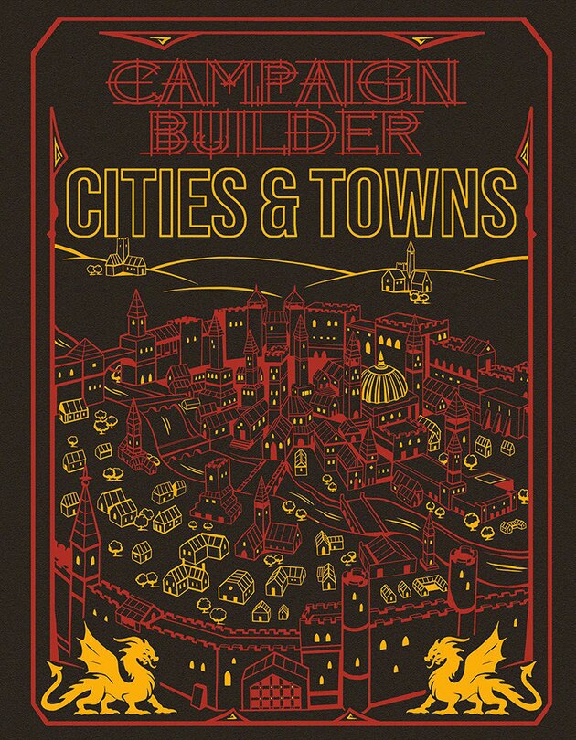Front cover_Campaign Builder: Cities and Towns (5e) Limited Edition