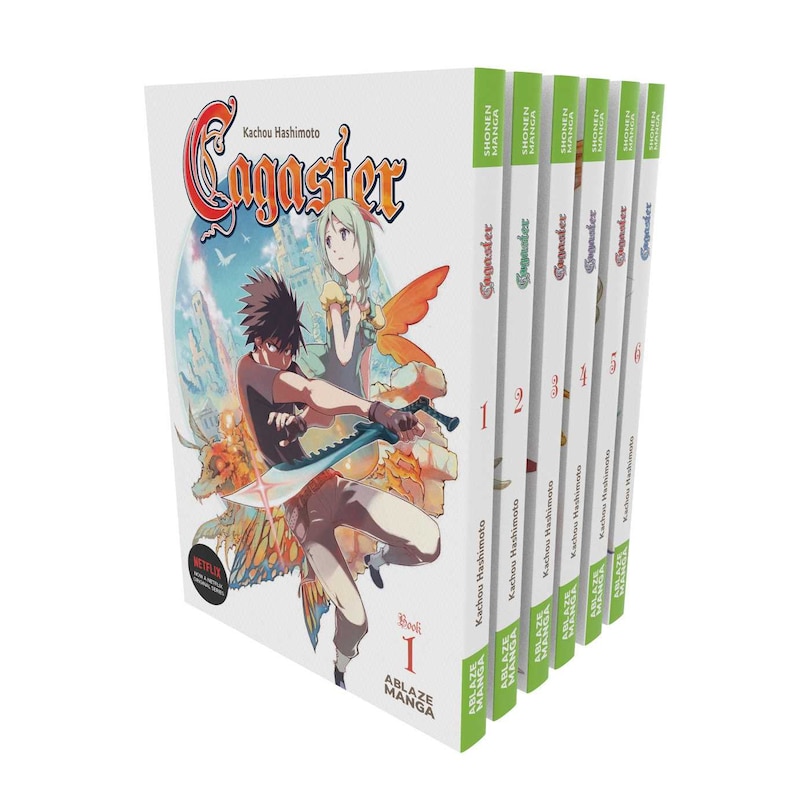 Front cover_Cagaster Vols 1-6 Collected Set