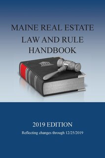 Front cover_Maine Real Estate Law And Rule Handbook