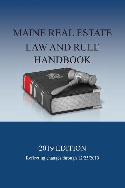 Front cover_Maine Real Estate Law And Rule Handbook