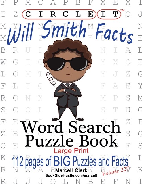 Couverture_Circle It, Will Smith Facts, Word Search, Puzzle Book
