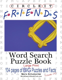 Front cover_Circle It, Friends Facts, Word Search, Puzzle Book
