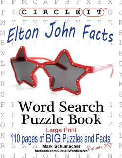 Couverture_Circle It, Elton John Facts, Word Search, Puzzle Book