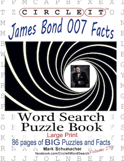 Couverture_Circle It, James Bond 007 Facts, Word Search, Puzzle Book
