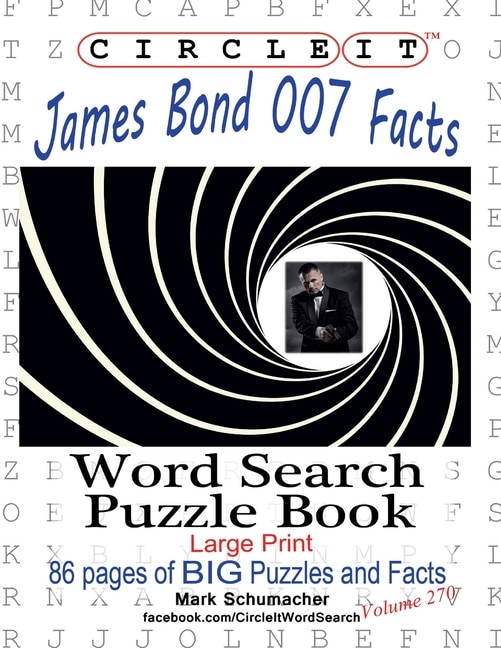 Couverture_Circle It, James Bond 007 Facts, Word Search, Puzzle Book