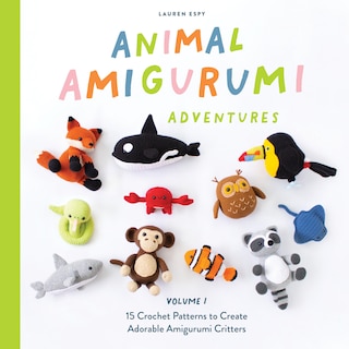Front cover_Animal Amigurumi Adventures Vol. 1