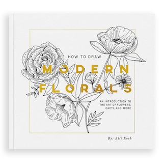 Couverture_How To Draw Modern Florals (Mini)