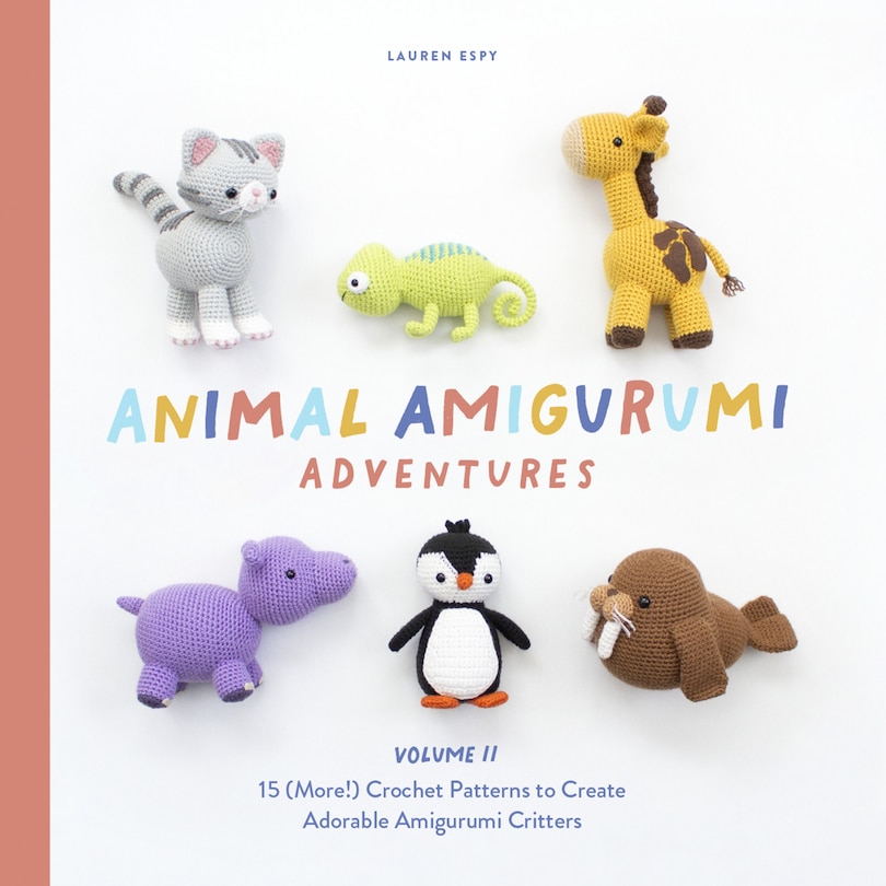 Front cover_Animal Amigurumi Adventures Vol. 2