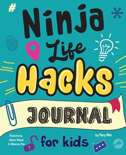 Front cover_Ninja Life Hacks Journal for Kids
