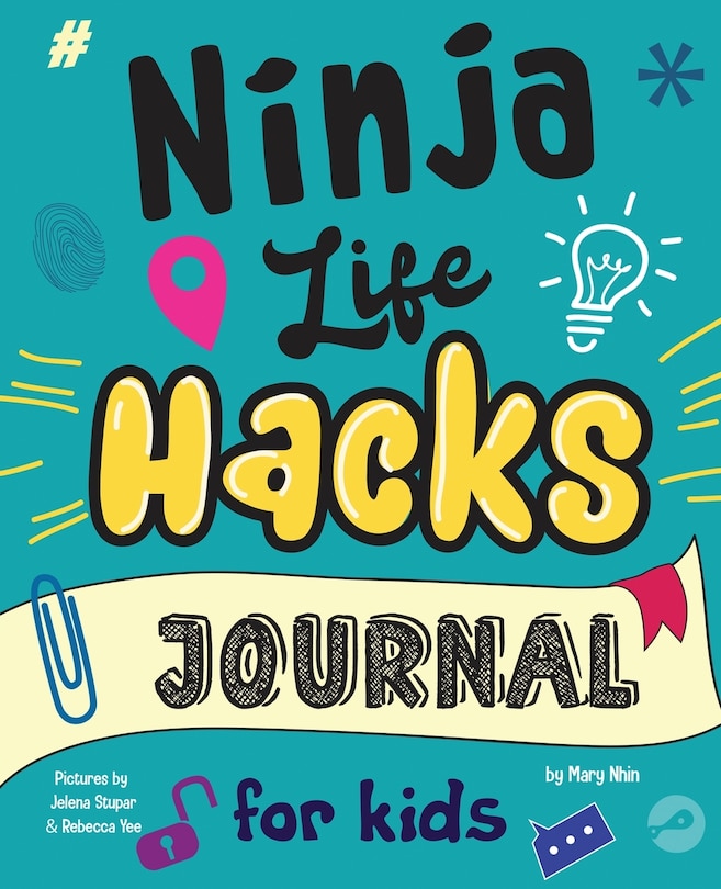 Front cover_Ninja Life Hacks Journal for Kids