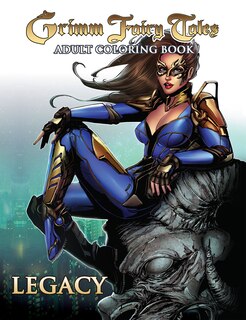 Front cover_Grimm Fairy Tales Adult Coloring Book: Legacy