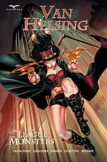 Couverture_Van Helsing Vs The League Of Monsters