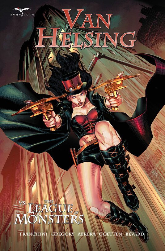Couverture_Van Helsing Vs The League Of Monsters