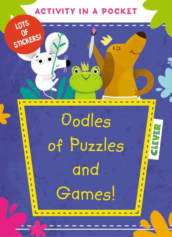 Front cover_30 Mazes, Puzzles And Games!